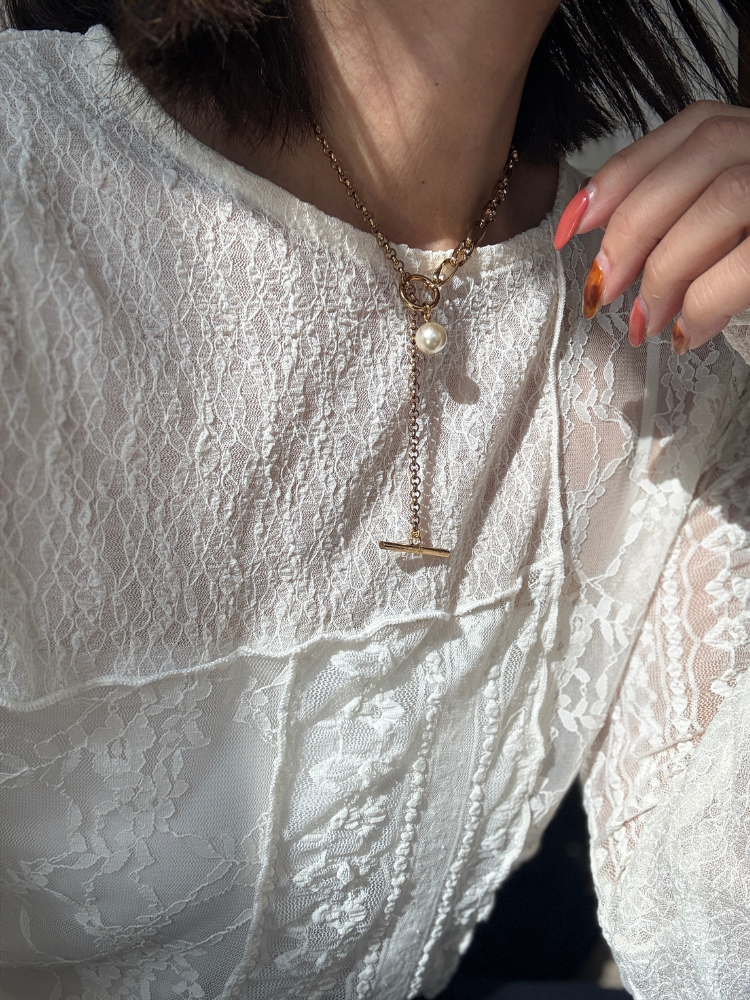 ADER. bijoux アデルビジュー TINY STAR grigri 2way short ネックレス