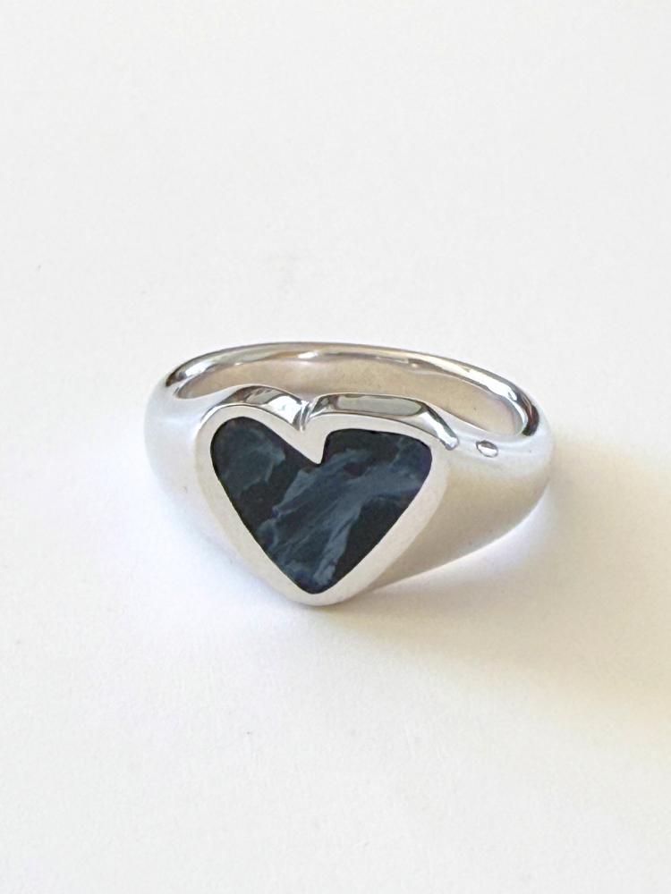 PREEK プリーク Rough Heart Stone リング Pietersite ピーターサイト