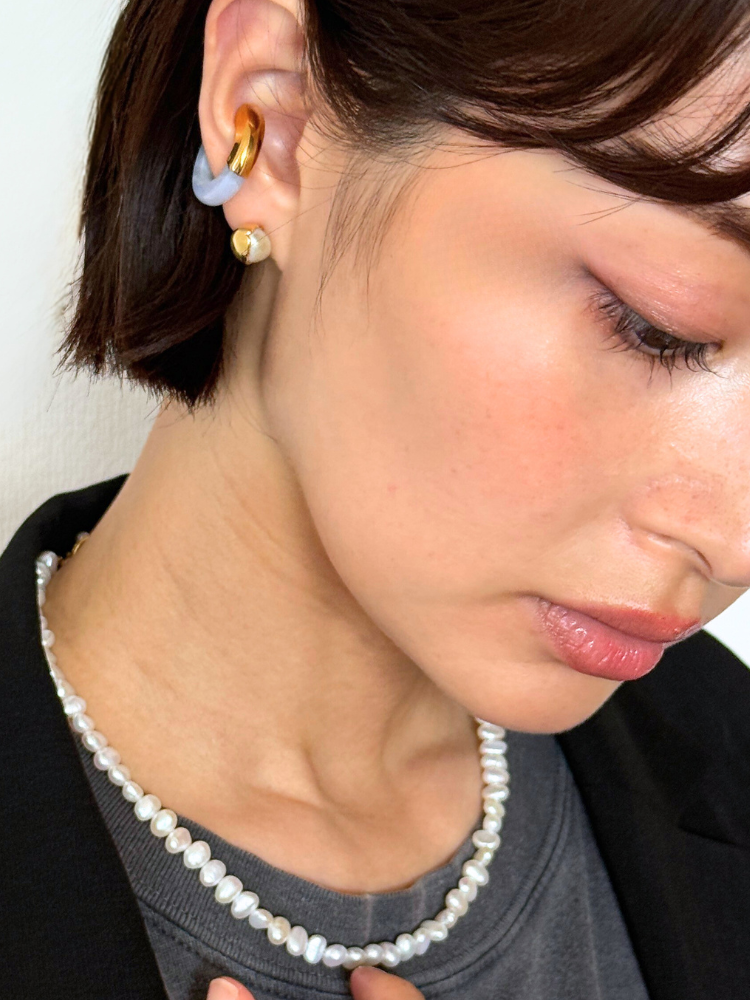 PREEK プリーク Baroque Pearl Coin 2way ネックレス バロックパール