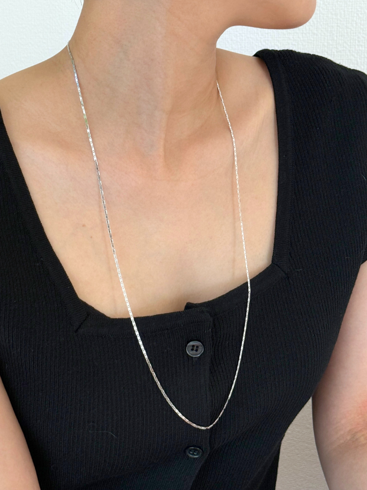 MARIA BLACK マリアブラック Karen アジャスタブルネックレス シルバー