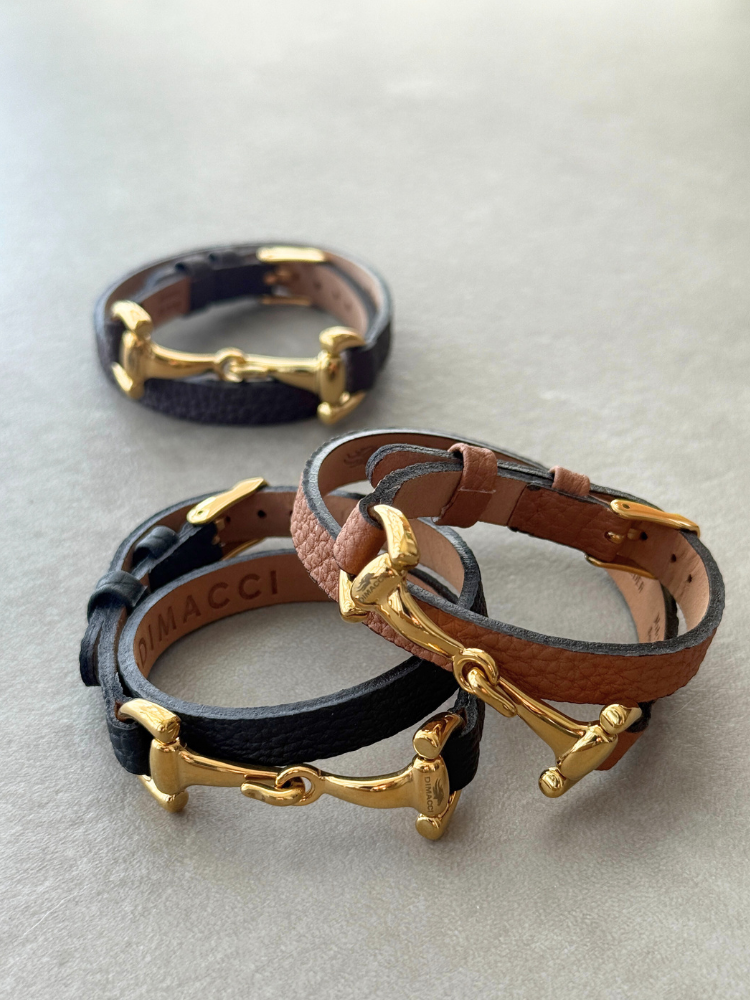 DIMACCI ディマッチ X Favorit ダブルレザー ビット ブレスレット – CALIDA