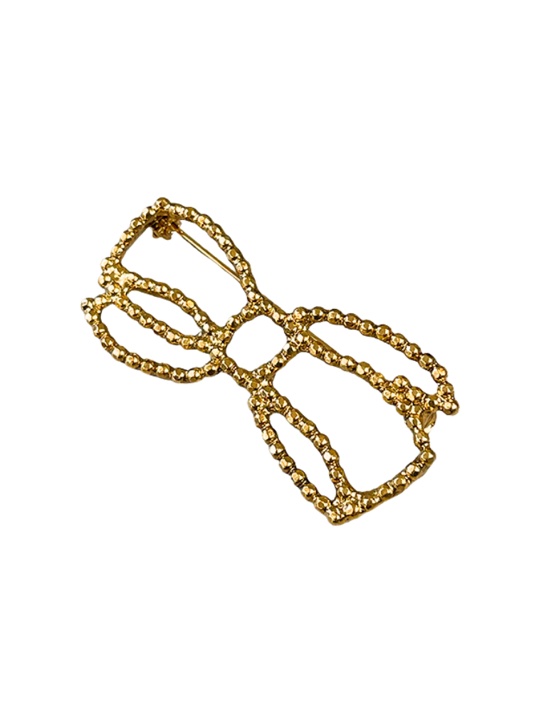 ADER.bijoux アデルビジュー CUTSTEEL リボン ブローチ – CALIDA