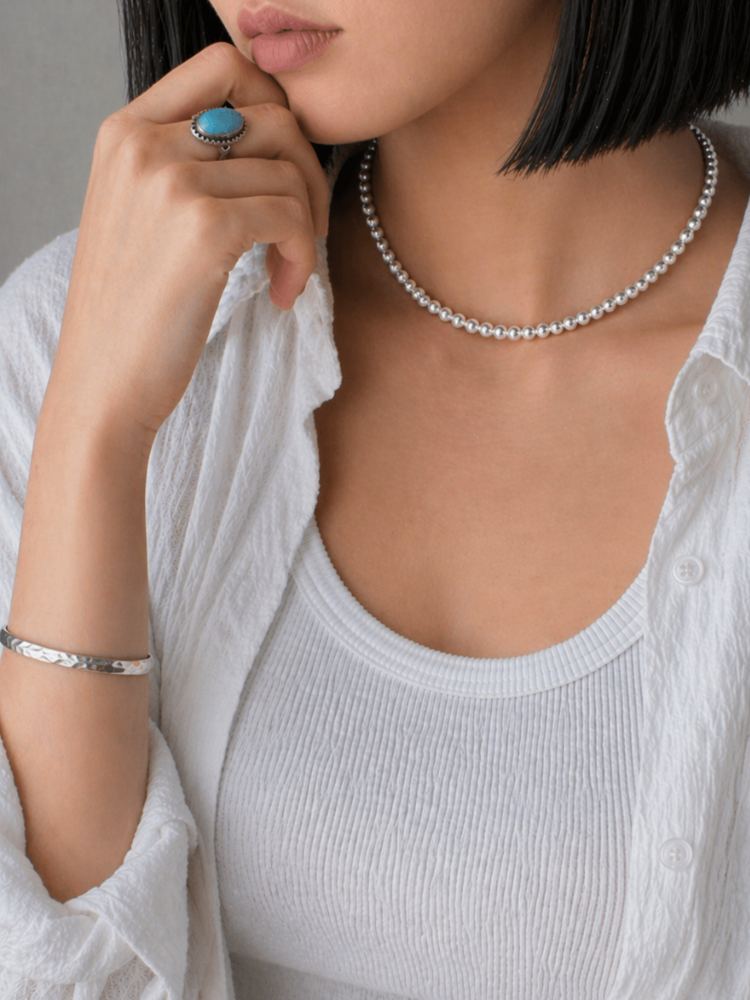 5月中旬以降お届け 予約販売 】HARPO ハルポ SILVER BOULE ネックレス