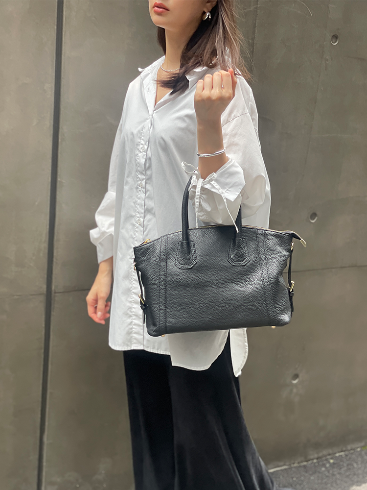 【MILOS ミロス】Small レザー トート バッグ