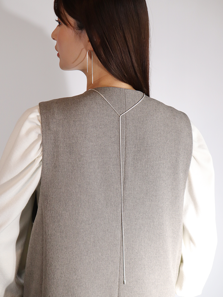 SASKIA DIEZ サスキア ディツ NO1 FRINGE ネックレス Y字 ラリエット