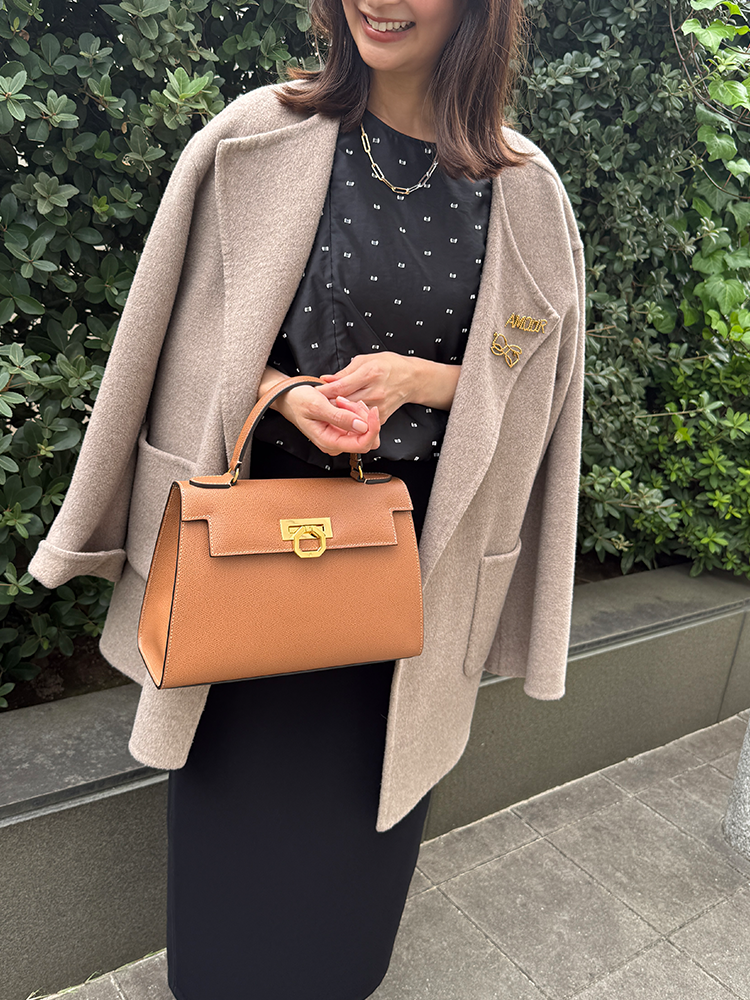 CARBOTTI カルボッティ ELENA243 ハンドバッグ レザー  バッグ