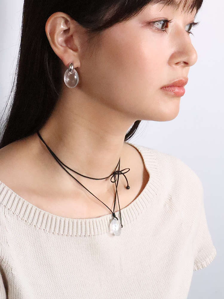 ANNIKA INEZ ネックレス ANNIKA INEZ アニカイネズ】Quartz Drop ネックレス ペンダント