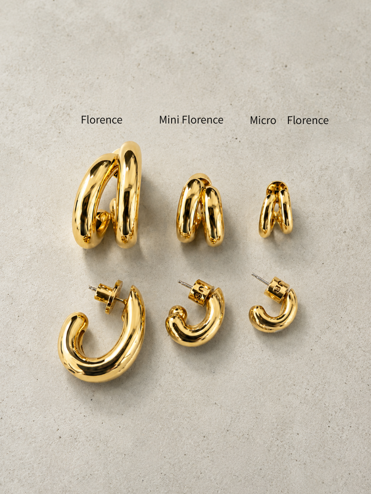 JENNY BIRD ジェニーバード Mini Florence ピアス ゴールド シルバー JENNY BIRD ジェニーバード Mini Florence ピアス ゴールド シルバー