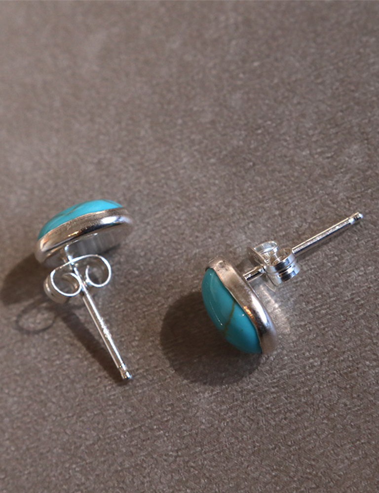 Harpo ターコイズピアス インディアンジュエリー シルバー925 HARPO ハルポ TURQUOISE ピアス – CALIDA