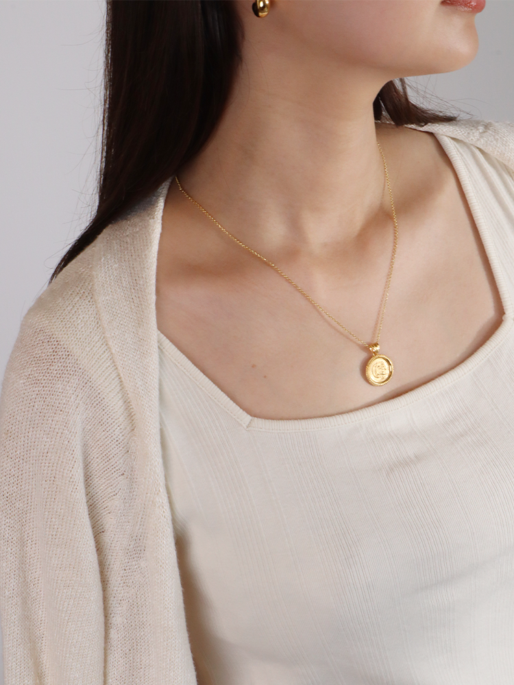 HERMINA ATHENS ヘルミーナアセン HERCULES コインネックレス HERMINA ATHENS ヘルミーナアセン HERCULES コインネックレス