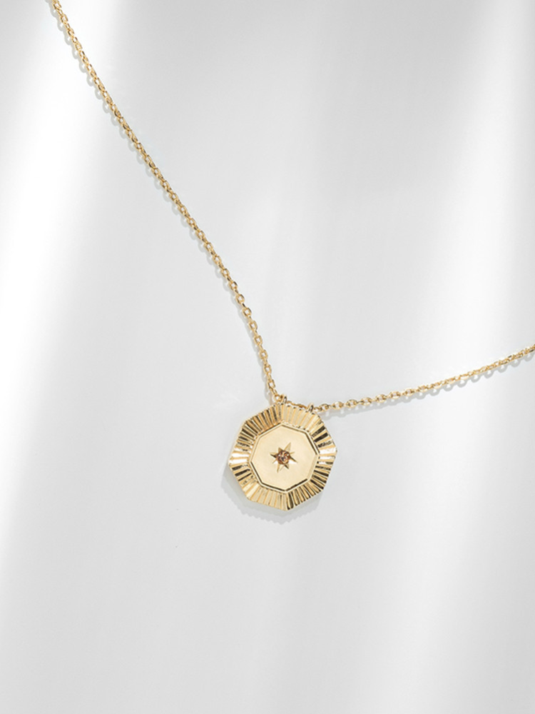 LOUISE DAMAS ルイーズダマス Glowing medal コインネックレス LOUISE DAMAS ルイーズダマス Glowing medal コインネックレス