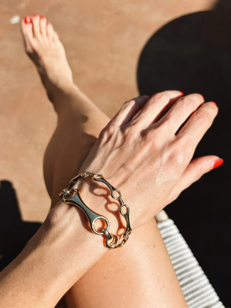 GABRIELA ARTIGAS ガブリエラ アルティガス 3 Link Double Beam CUFF GABRIELA ARTIGAS ガブリエラ アルティガス 3 Link Double Beam CUFF