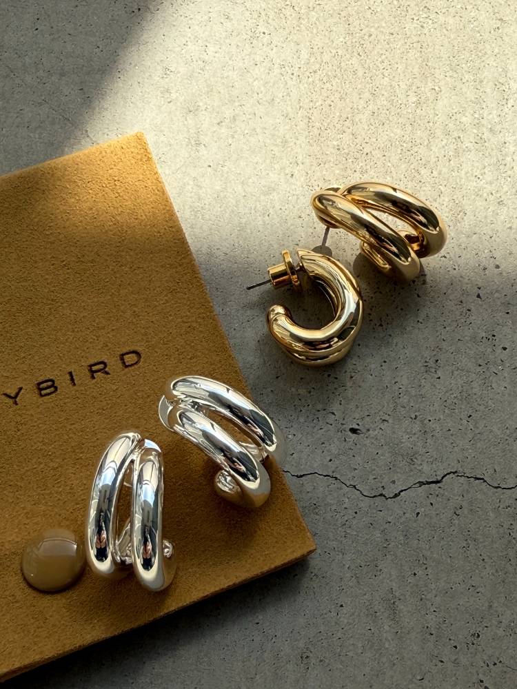 【美品】JENNYBIRD ジェニーバード Florence Hoops ピアス JENNY BIRD ジェニーバード FLORENCE ピアス – CALIDA