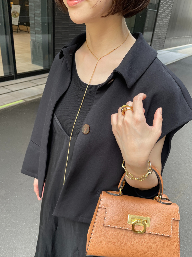 SASKIA DIEZ サスキア ディツ FINE 細目 ゴールド ラリエット SASKIA DIEZ サスキア ディツ FINE 細目 FRINGE Y字 ネックレス