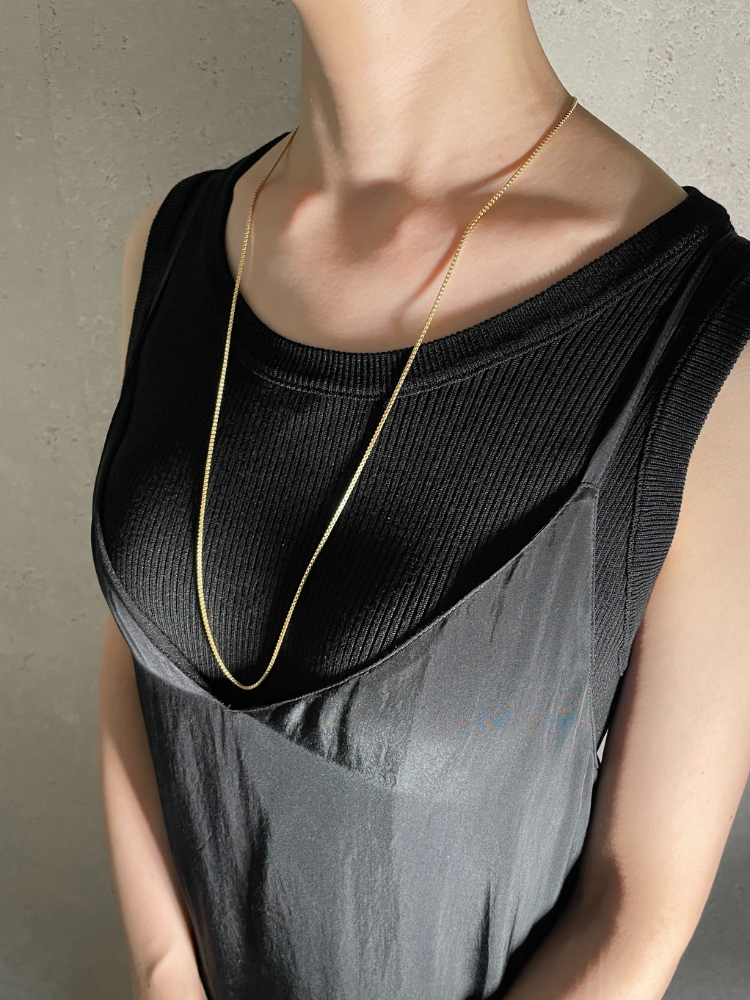 SASKIA DIEZ サスキア ディツ FINE 細目 ゴールド ラリエット SASKIA DIEZ サスキア ディツ FINE 細目 FRINGE Y字 ネックレス