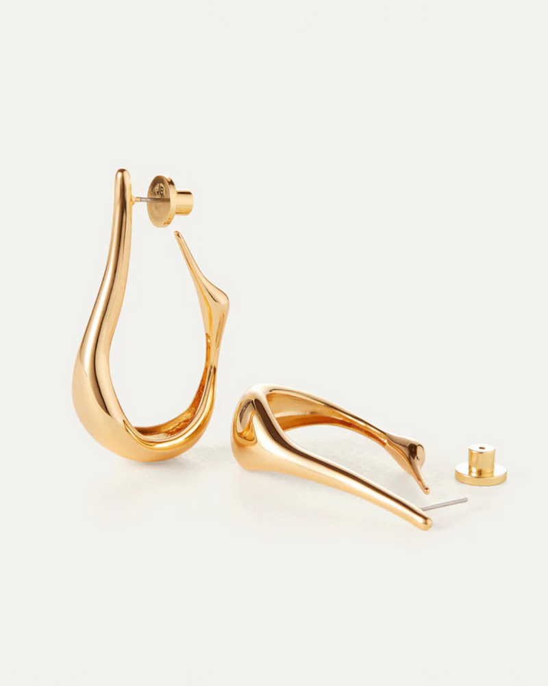 JENNY BIRD ジェニーバード Colette Hoop Medium フープピアス JENNY BIRD ジェニーバード Colette Hoop Medium フープピアス