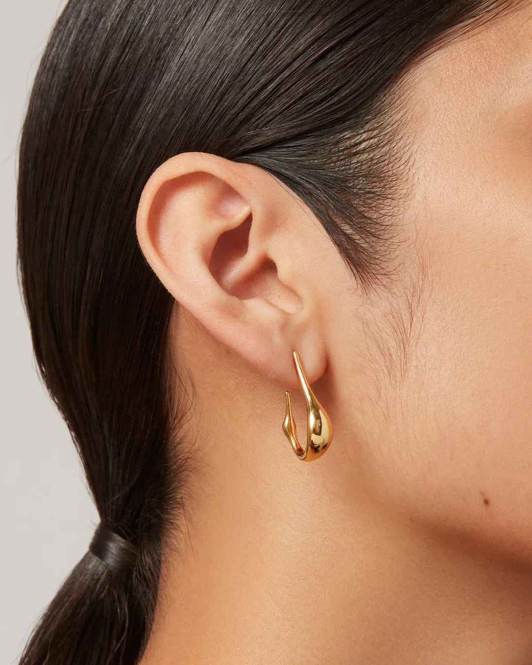 【JENNY BIRD】Colette フープ ピアス ★ スモール シンプル JENNY BIRD ジェニーバード Colette Hoop Smallフープピアス