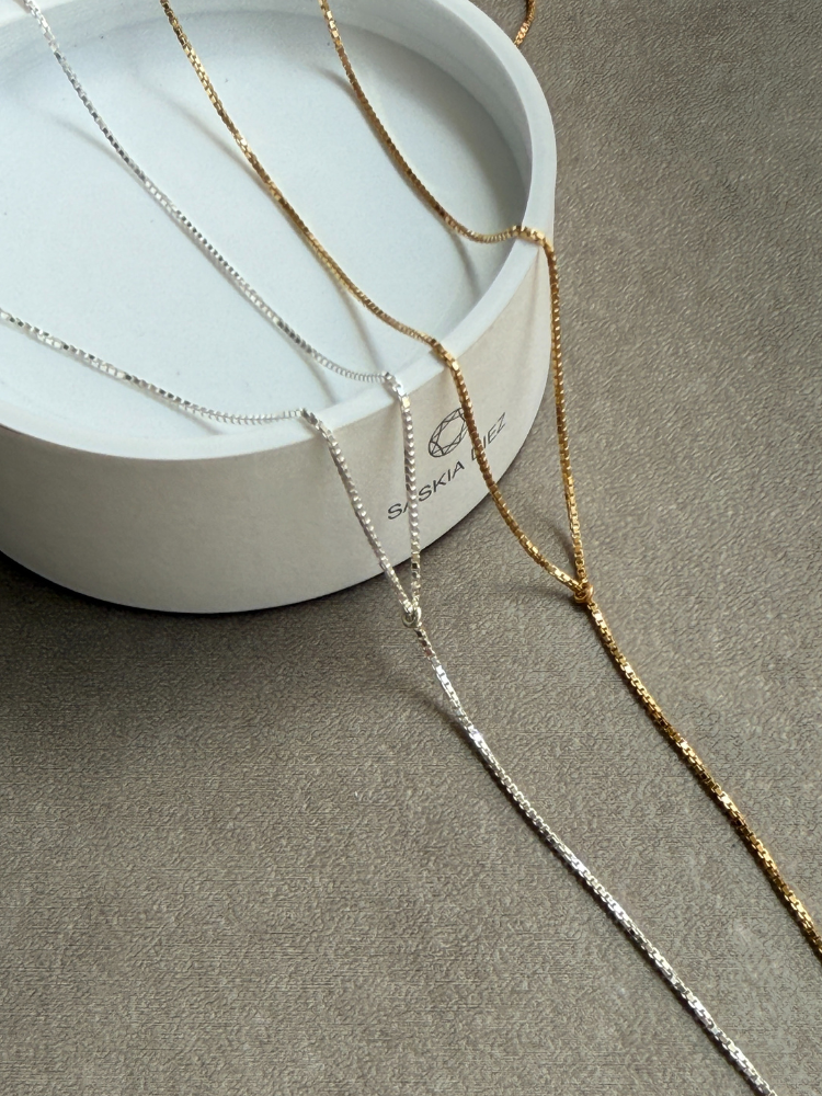 SASKIA DIEZ サスキア ディツ FINE 細目 ゴールド ラリエット SASKIA DIEZ サスキア ディツ FINE 細目 FRINGE Y字 ネックレス