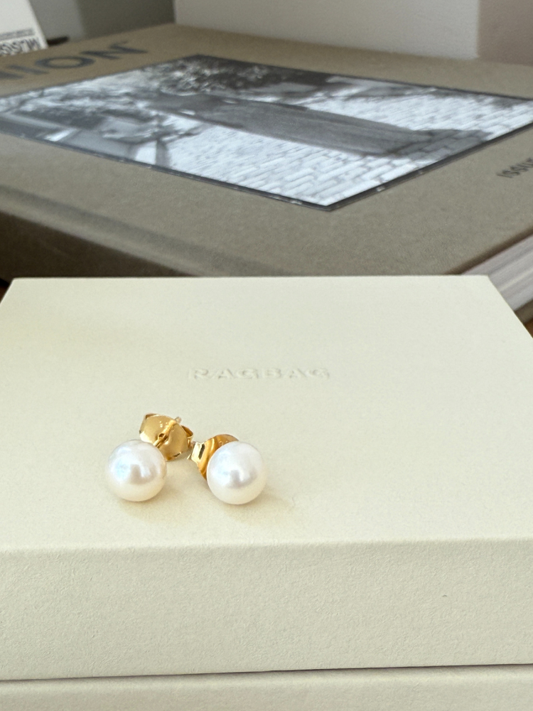 RAGBAG ラグバッグ Olga Pearl ピアス ゴールド パール RAGBAG ラグバッグ Olga Pearl ピアス ゴールド パール – CALIDA