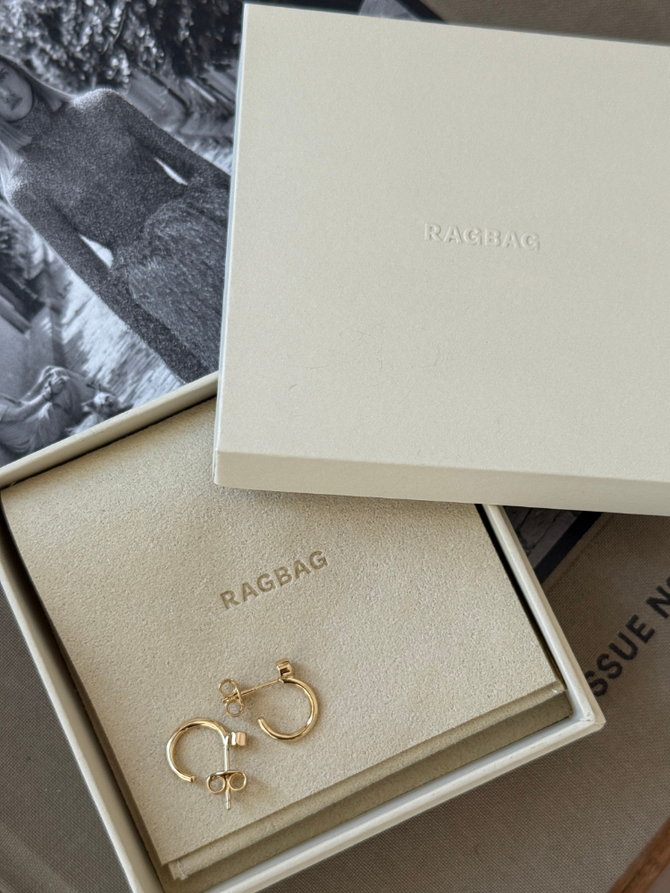 RAGBAG ラグバッグ Odette Hoops ミニフープ ジルコニア RAGBAG ラグバッグ Odette Hoops ミニフープ ジルコニア