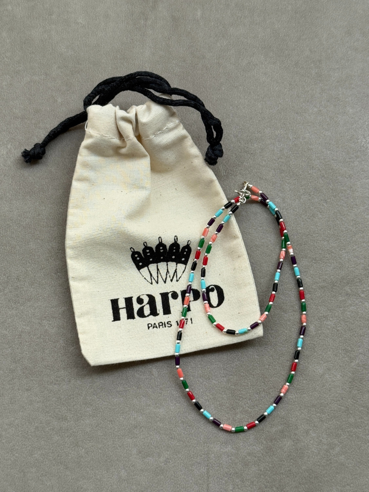 HARPO ハルポ BEADS ネックレス マルチストーン HARPO ハルポ BEADS ネックレス マルチストーン – CALIDA