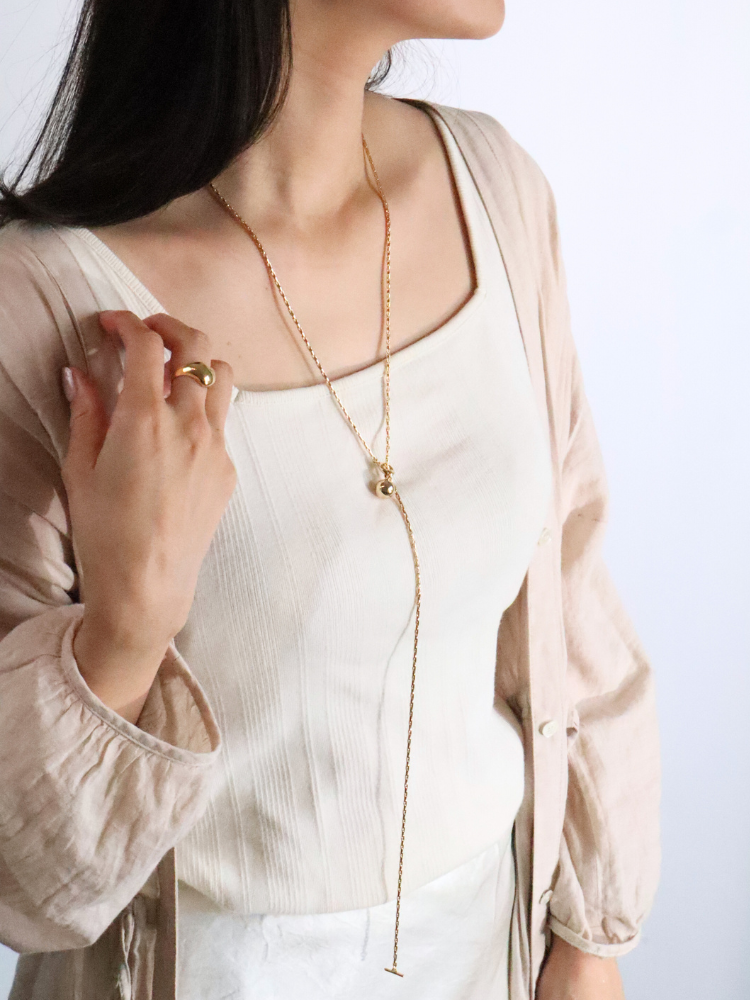 【JENNY BIRDジェニーバード】CONSTANCE WRAP ネックレス JENNY BIRD ジェニーバード CONSTANCE WRAP ネックレス