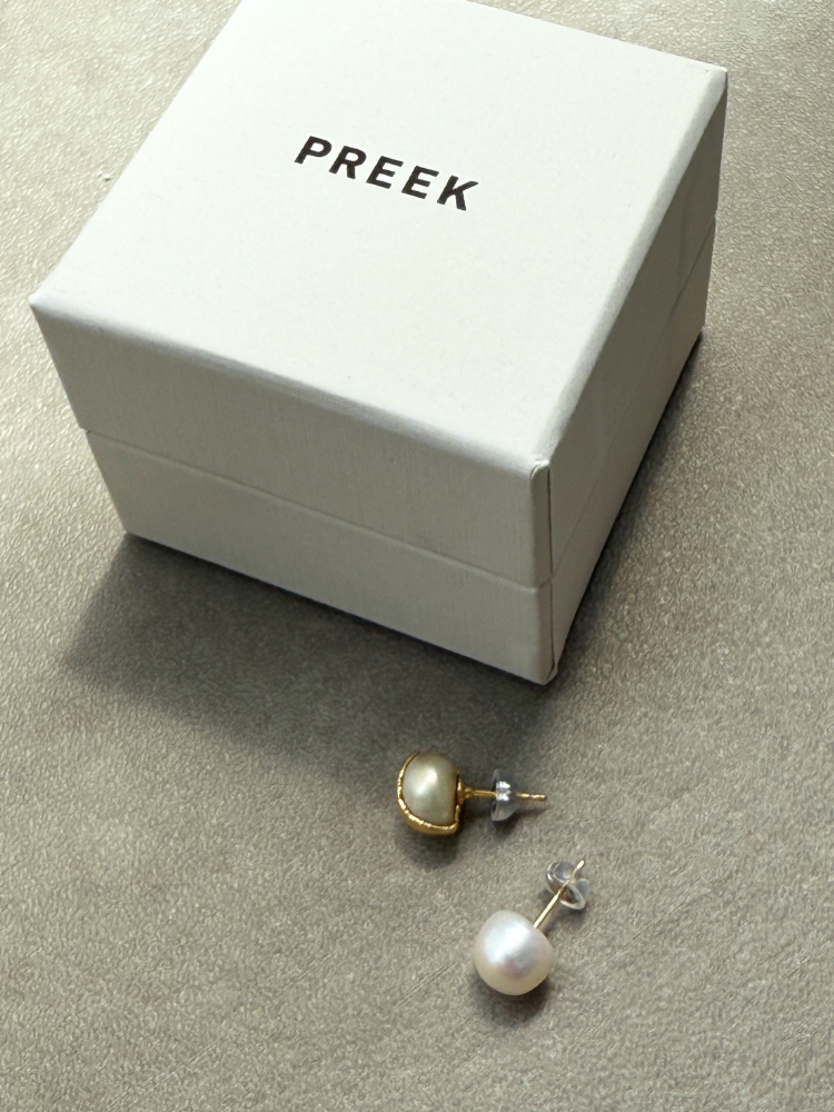 PREEK プリーク パール 2way ネックレス ブレスレット 黒 真珠 3way】2連パール ネックレス （ネックレス・ペンダント