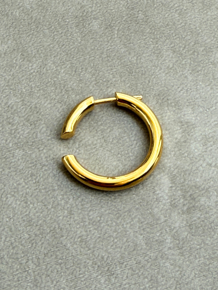MARIA BLACK マリアブラック Disrupted 22 Hoop Gold フープ　片耳　ゴールド