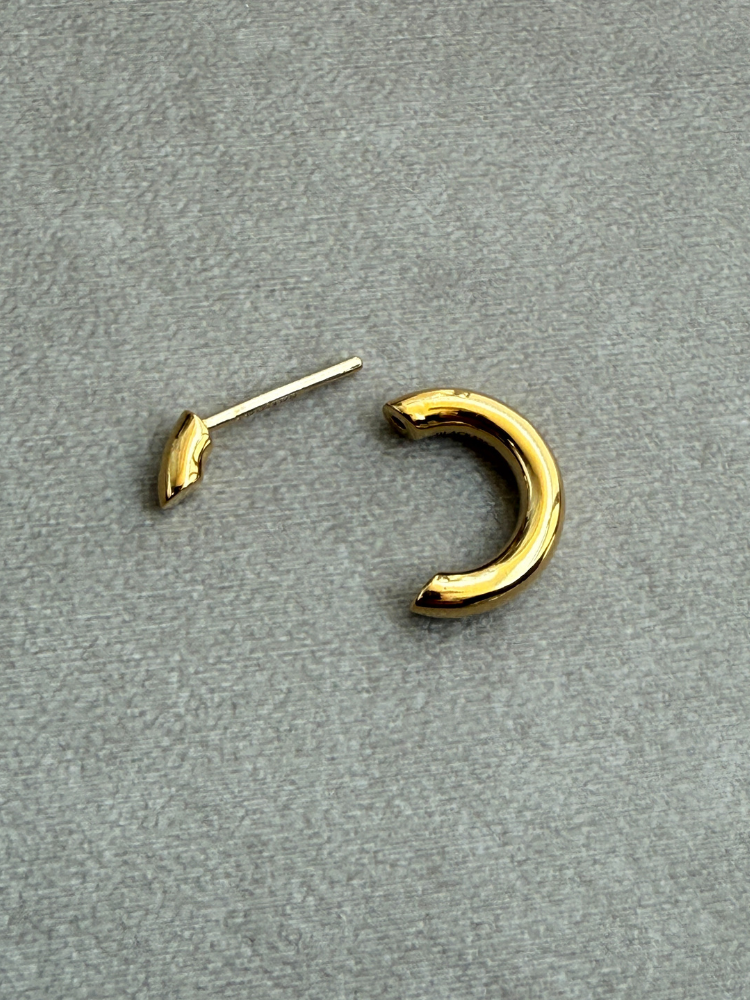 MARIA BLACK マリアブラック Disrupted 14 Hoop Gold フープ 片耳 MARIA BLACK マリアブラック Disrupted 14 Hoop Gold フープ 片耳
