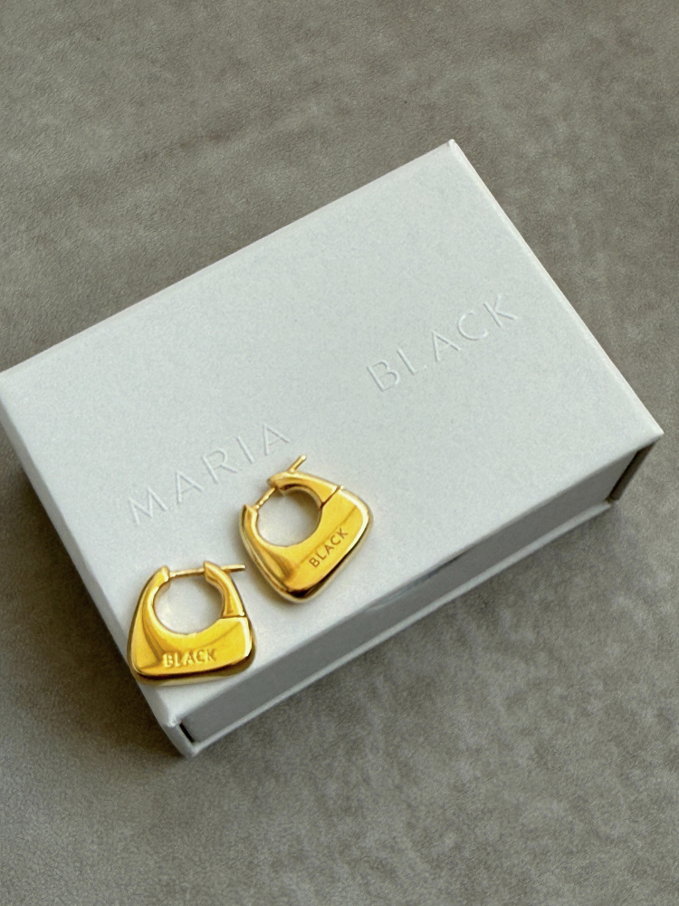 MARIA BLACK マリアブラック Tote Small Gold ミニフープ ピアス MARIA BLACK マリアブラック Tote Small Gold ミニフープ ピアス