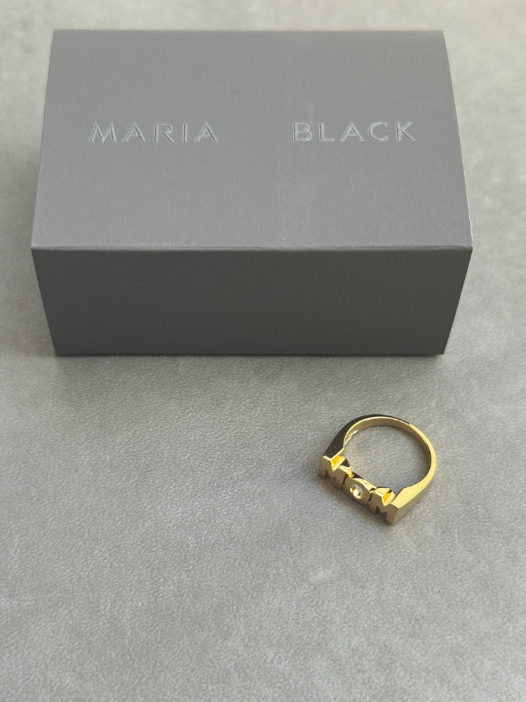 MARIA BLACK マリアブラック MOM RING Gold マムリング ゴールド – CALIDA MARIA BLACK マリアブラック MOM RING Gold マムリング ゴールド – CALIDA
