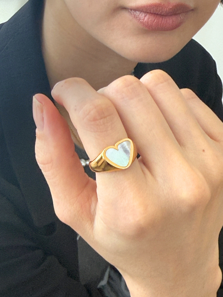 PREEK(プリーク)指輪 SV925 ラフハートソーダライトリング