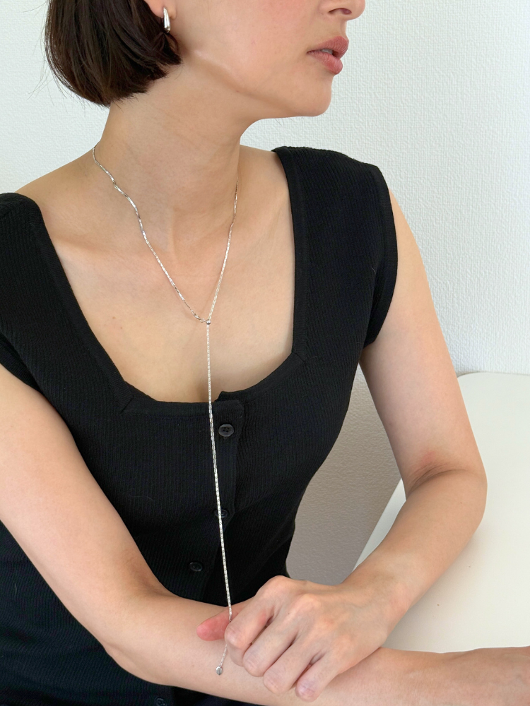MARIA BLACK マリアブラック Karen アジャスタブルネックレス シルバー MARIA BLACK マリアブラック Karen アジャスタブルネックレス シルバー