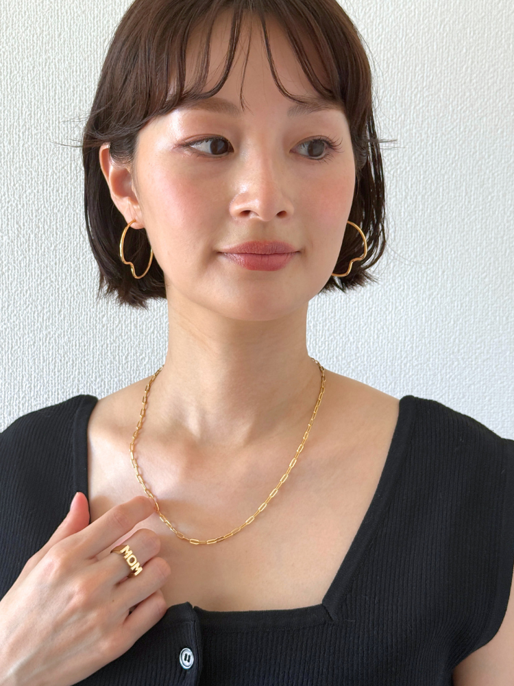 MARIA BLACK マリアブラック Copenhagen 35 Hoop Gold フープ MARIA BLACK マリアブラック Copenhagen 35 Hoop Gold フープ