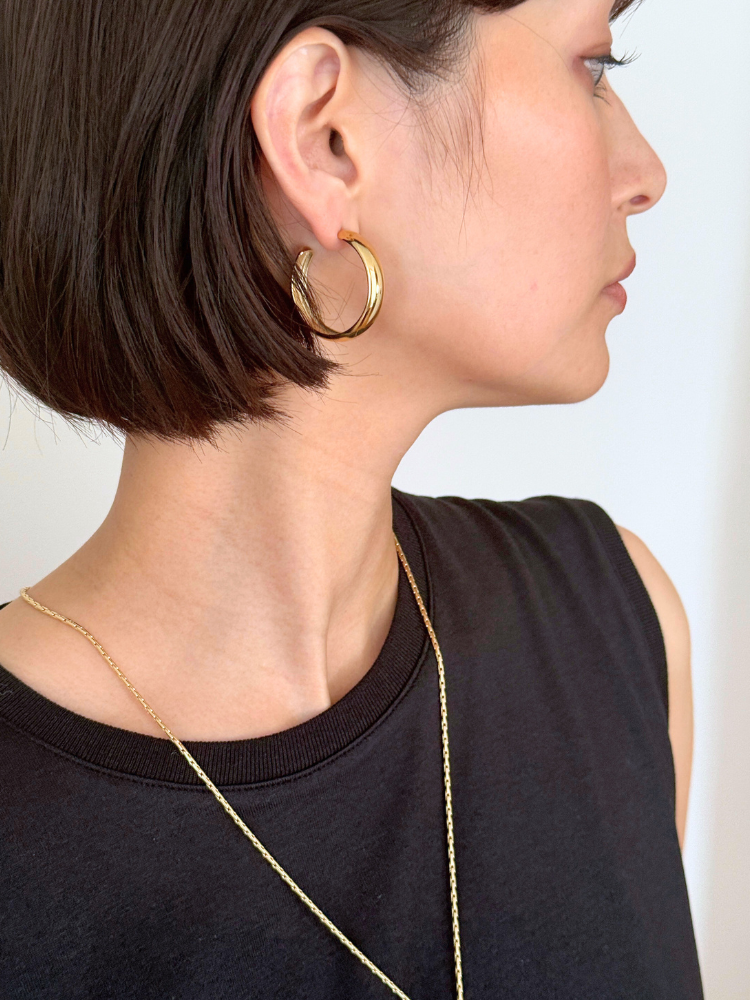 JENNY BIRD ジェニーバード Staple Hoop Large ラージ フープ JENNY BIRD ジェニーバード Staple Hoop Large ラージ フープ