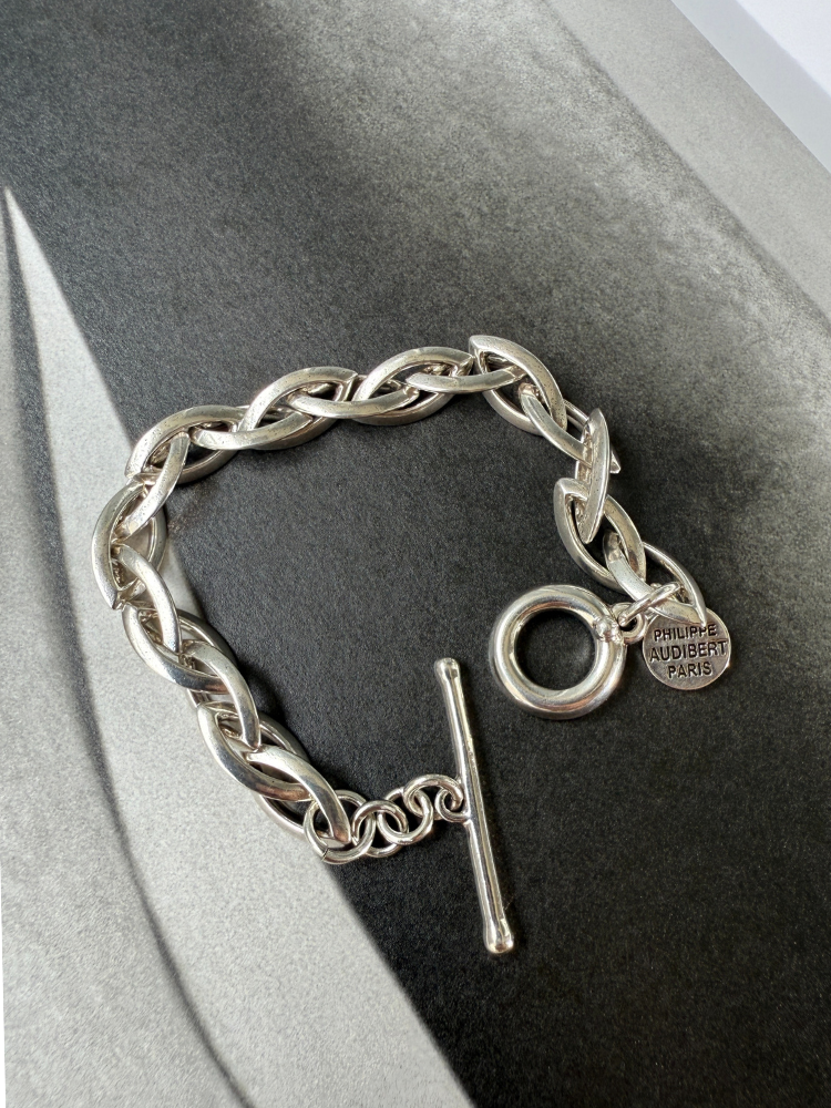 PHILIPPE AUDIBERT　フィリップオーディベール ELTON Silver ブレスレット　シルバー