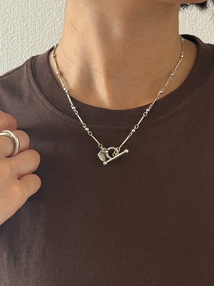 PHILIPPE AUDIBERT フィリップオーディベール GARNETSilver ネックレス PHILIPPE AUDIBERT フィリップオーディベール GARNETSilver ネックレス