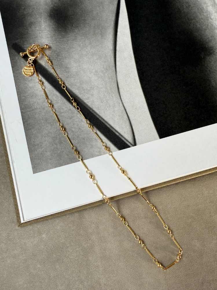 PHILIPPE AUDIBERT フィリップオーディベール GARNET Goldネックレス PHILIPPE AUDIBERT フィリップオーディベール GARNET Goldネックレス