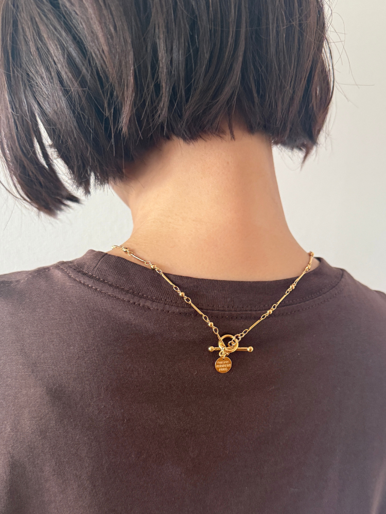 PHILIPPE AUDIBERT フィリップオーディベール GARNET Goldネックレス PHILIPPE AUDIBERT フィリップオーディベール GARNET Goldネックレス