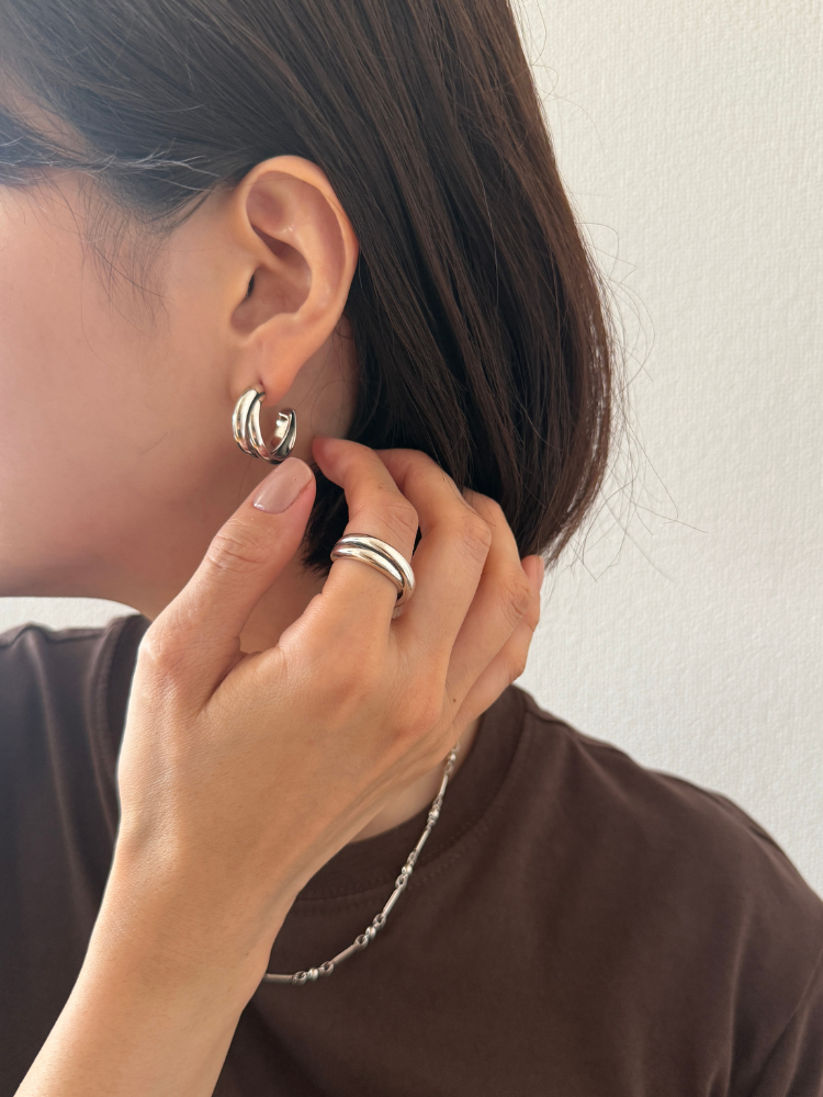 PHILIPPE AUDIBERT フィリップオーディベール LEOVILLE PM Silver PHILIPPE AUDIBERT フィリップオーディベール LEOVILLE PM Silver