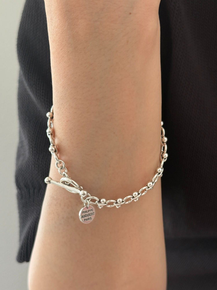 PHILIPPE AUDIBERT　フィリップオーディベール NATIKA Silver ブレスレット　シルバー