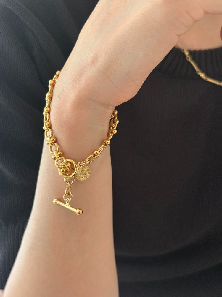 PHILIPPE AUDIBERT　フィリップオーディベール NATIKA Gold ブレスレット　ゴールド