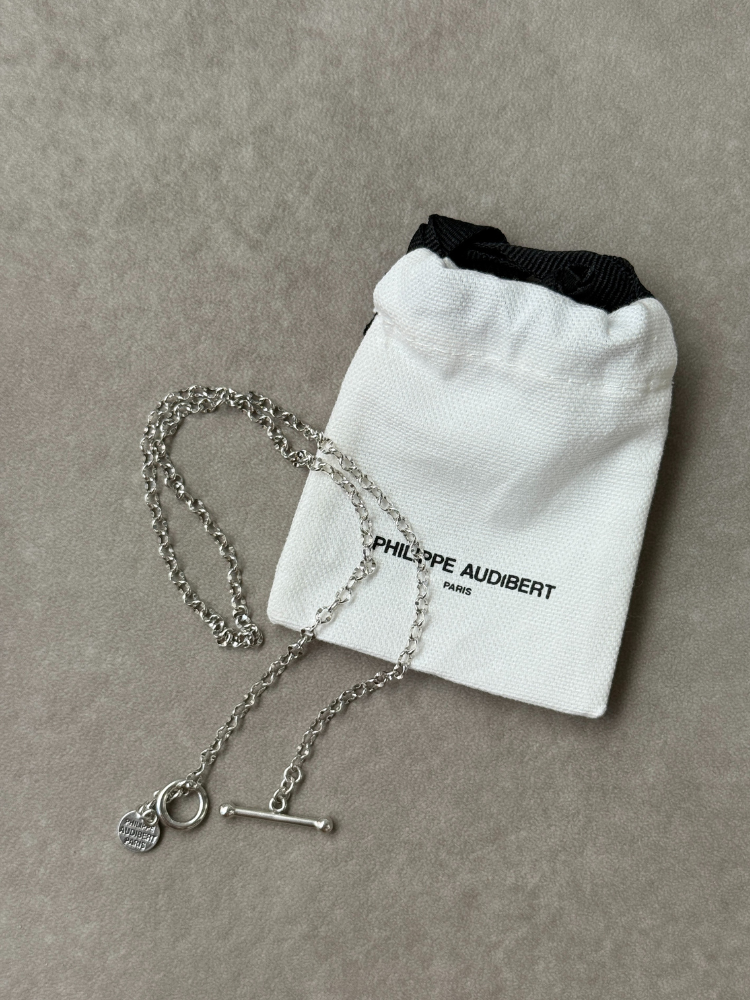 PHILIPPE AUDIBERT>JUDE ネックレス/シルバー PHILIPPE AUDIBERT PHILIPPE AUDIBERT>JUDE ネックレス/シルバー PHILIPPE AUDIBERT