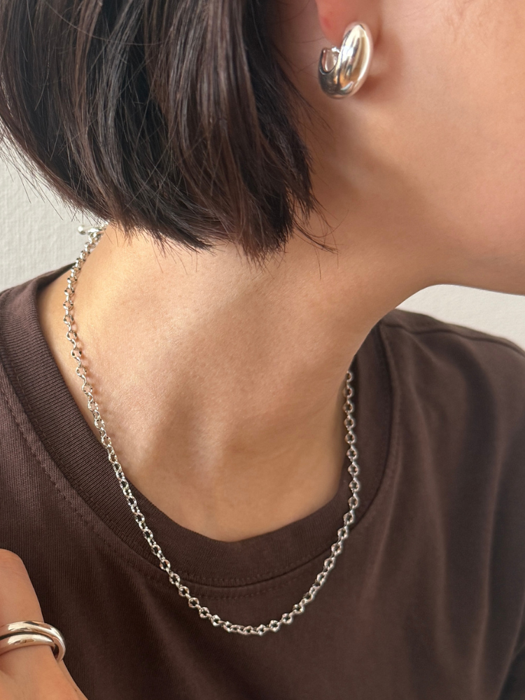 ゆきんこ PHILIPPE AUDIBERT シルバー フープピアス ゆきんこ ゆきんこ PHILIPPE AUDIBERT シルバー フープピアス ゆきんこ