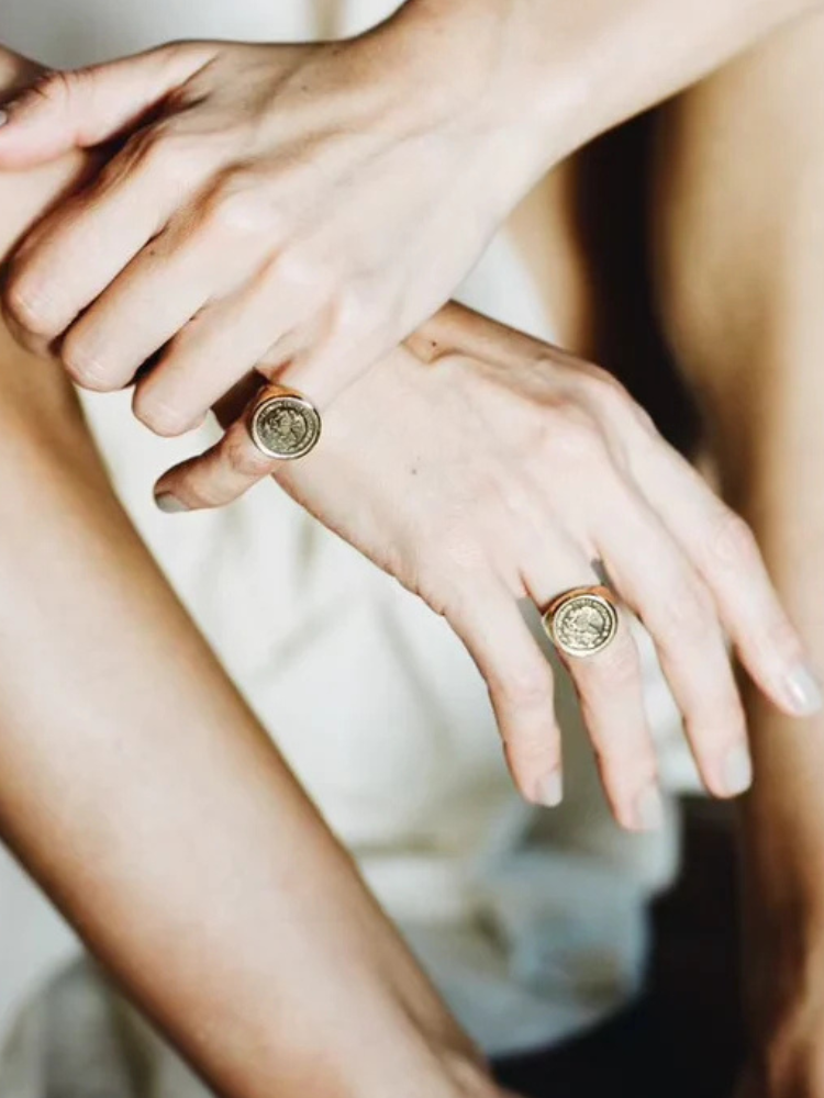 GABRIELA ARTIGAS ガブリエラ アルティガス Mexican Coin Ring コイン GABRIELA ARTIGAS ガブリエラ アルティガス Mexican Coin Ring コイン