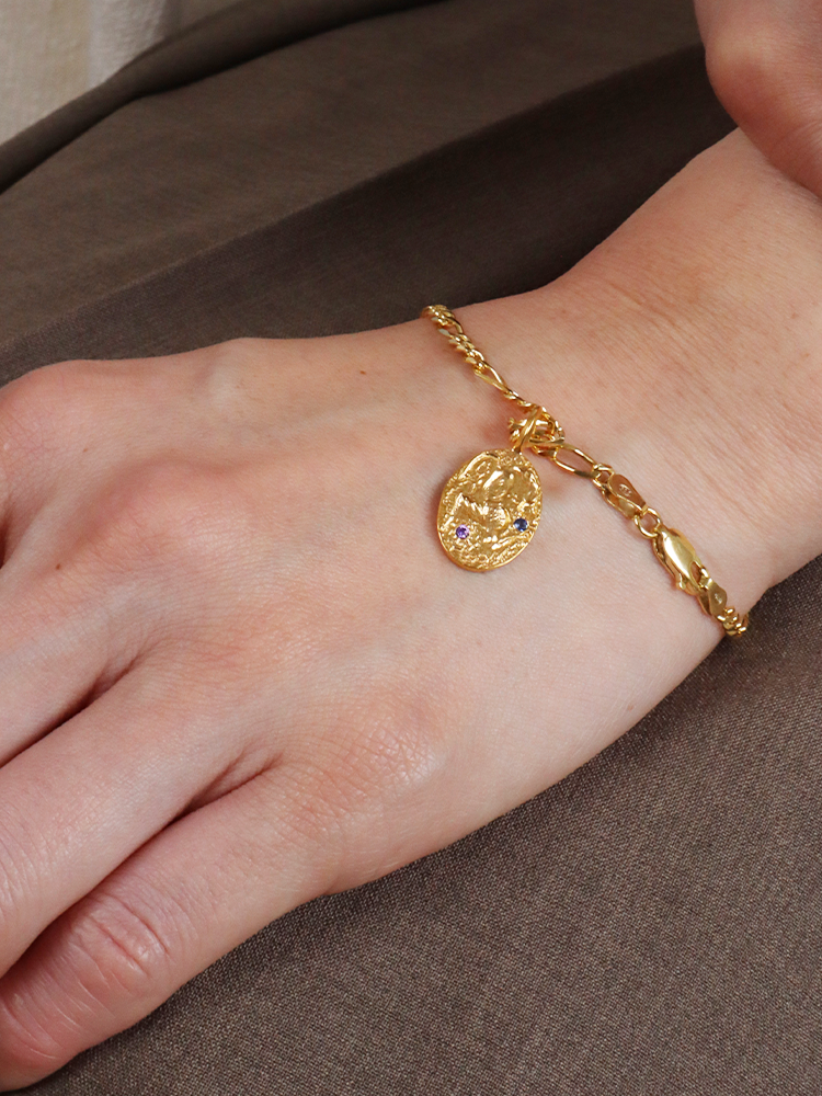 HERMINA ATHENS ヘルミーナアセン Phaistos ブレスレット HERMINA ATHENS ヘルミーナアセン Phaistos Sealstone チャーム