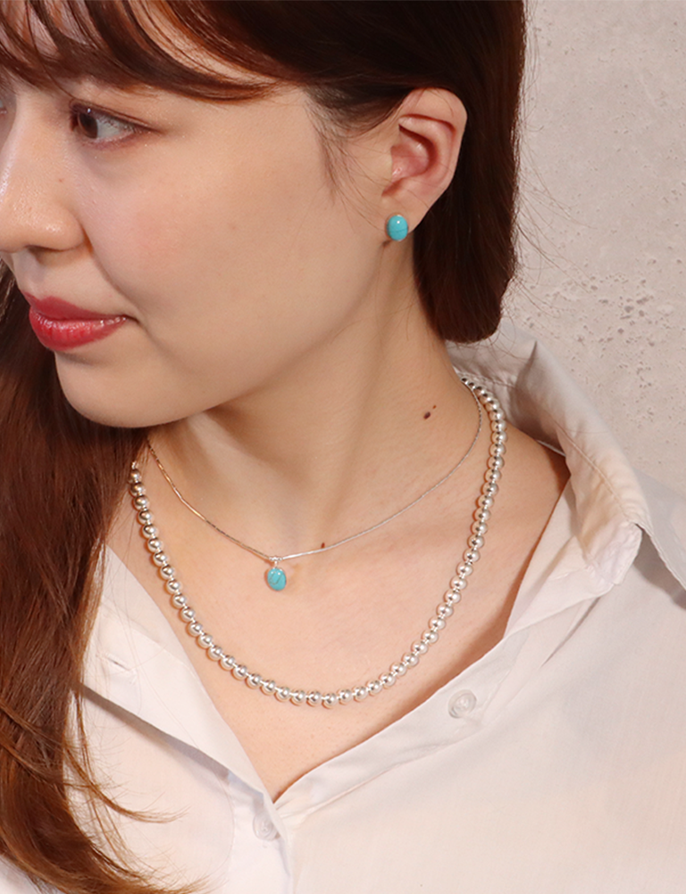 HARPO ハルポ TURQUOISE ネックレス – CALIDA HARPO ハルポ TURQUOISE ネックレス – CALIDA