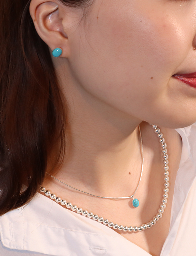 HARPO ハルポ TURQUOISE ネックレス – CALIDA HARPO ハルポ TURQUOISE ネックレス – CALIDA