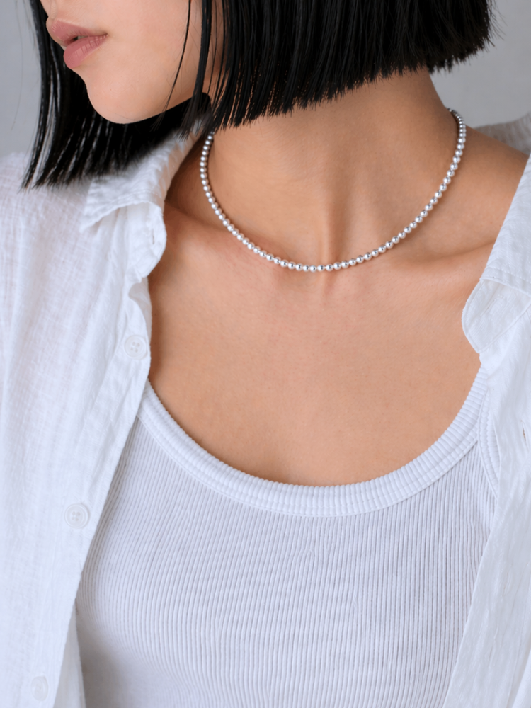 5月中旬以降お届け 予約販売 】HARPO ハルポ SILVER BOULE ネックレス 5月中旬以降お届け 予約販売 】HARPO ハルポ SILVER BOULE ネックレス
