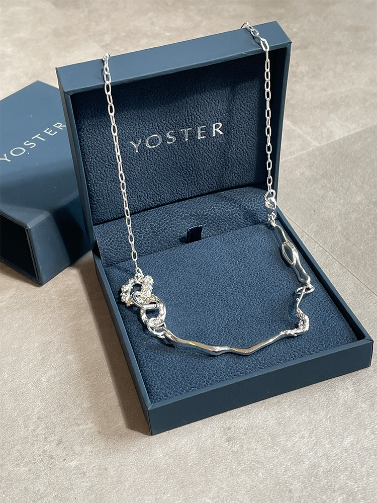 YOSTER◎Eclectic Nest ネックレス 46cm ヨースター YOSTER ヨースター Eclectic Nest Small Necklace – CALIDA